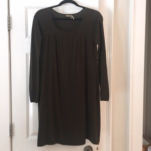 MaxStudio lightweight wool jersey knit dress